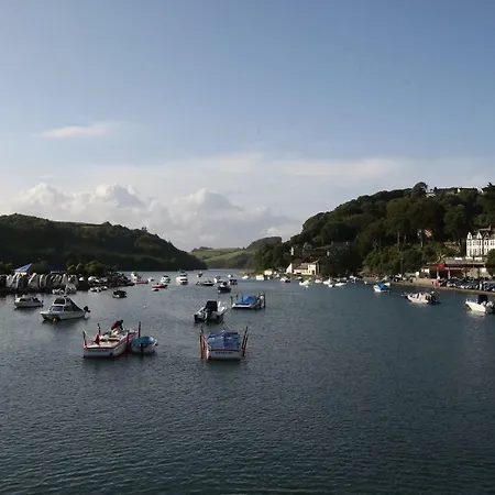 Lanescot, Harbour View With Terrace Looe